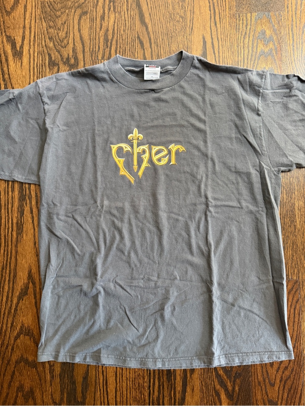 **RARE VINTAGE** Official Cher Concert Tee Living Proof: The Farewell Tour 2XL